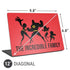 Disney The Incredibles Family Sillhouette Universal Laptop 12in (9.8 x 6.8in) Skin